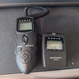ProMaster 4964 Wireless Remote Shutter Release Timer System Black